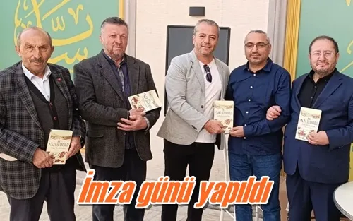 İmza günü yapıldı