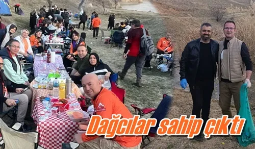 Dağcılar sahip çıktı