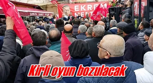 Kirli oyun bozulacak