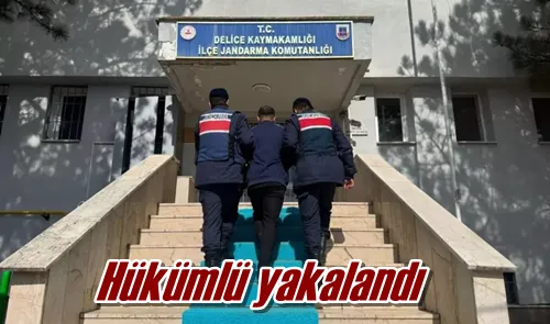 Hükümlü yakalandı