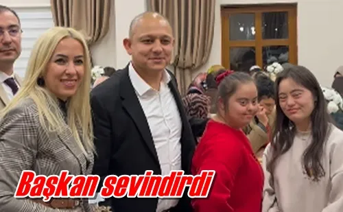 Başkan sevindirdi