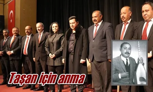 Taşan için anma