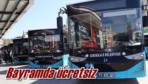 Bayramda ücretsiz 