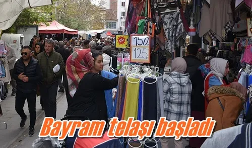 Bayram telaşı başladı