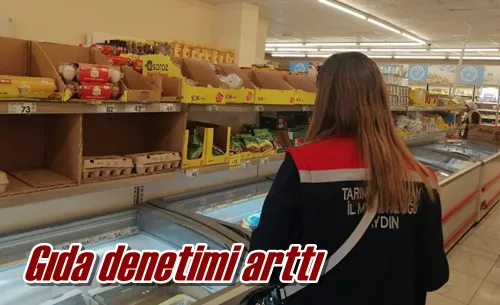 Gıda denetimi arttı