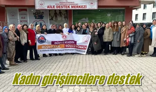 Kadın girişimcilere destek