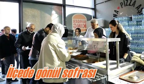İlçede gönül sofrası