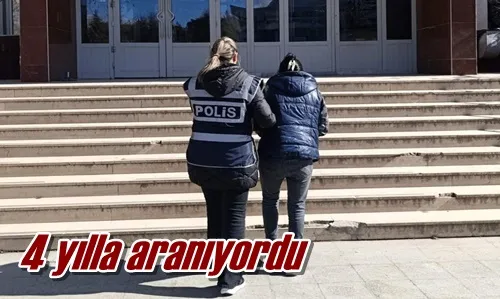 4 yılla aranıyordu