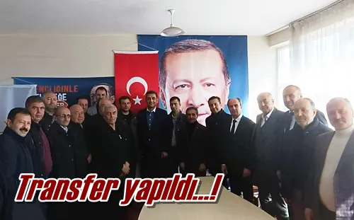Transfer yapıldı…!