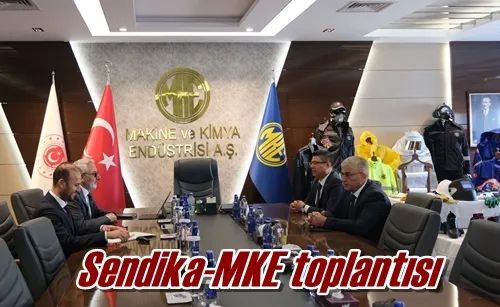 Sendika-MKE toplantısı