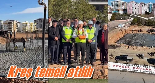 Kreş temeli atıldı