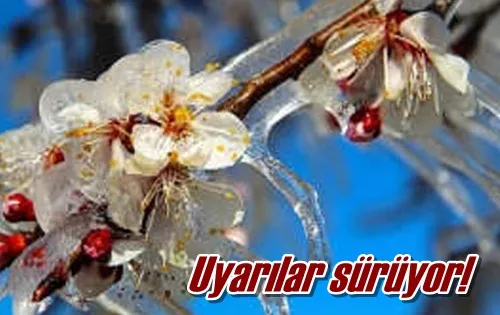 Uyarılar sürüyor!
