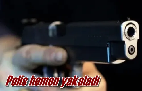 Polis hemen yakaladı