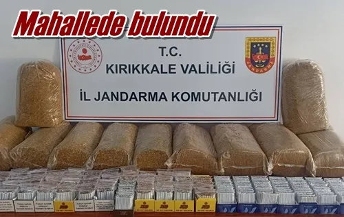 Mahallede bulundu
