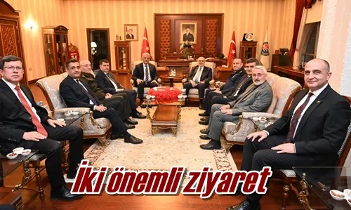İki önemli ziyaret