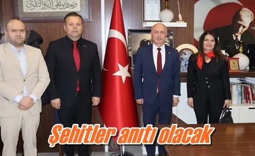 Şehitler anıtı olacak