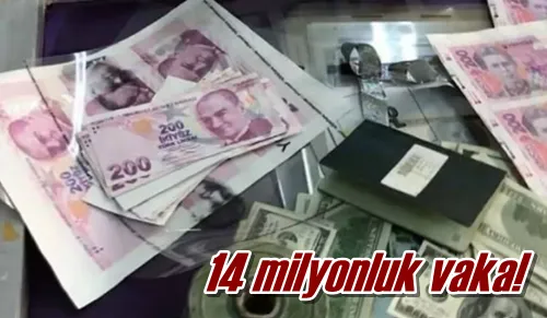 14 milyonluk vaka!