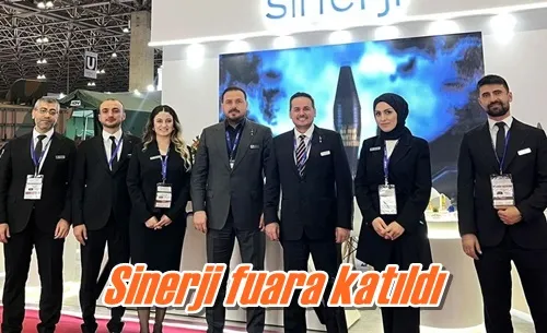 Sinerji fuara katıldı
