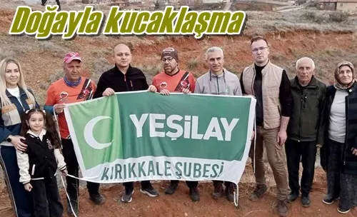 Doğayla kucaklaşma