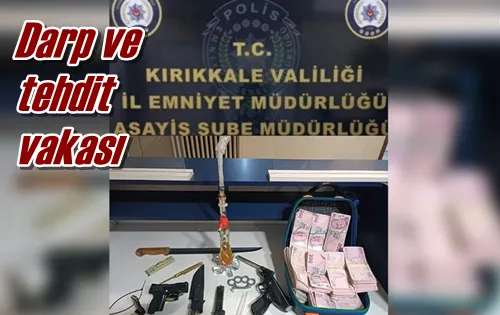 Darp ve tehdit vakası