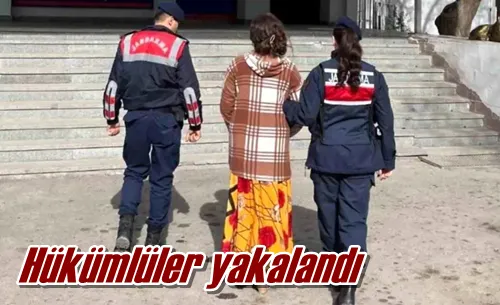 Hükümlüler yakalandı