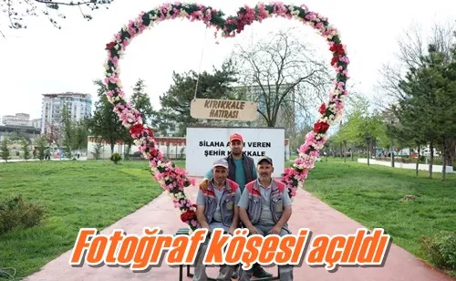 Fotoğraf köşesi açıldı