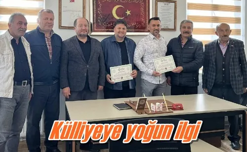 Külliyeye yoğun ilgi