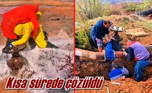 Kısa sürede çözüldü