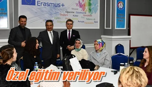 Özel eğitim veriliyor