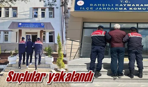 Suçlular yakalandı
