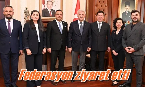 Federasyon ziyaret etti