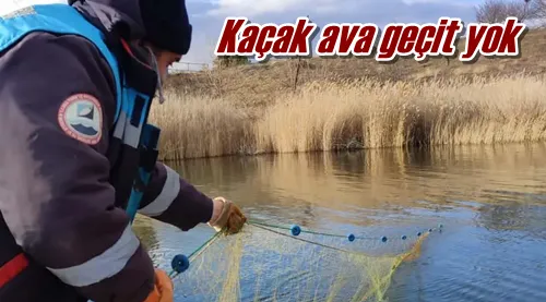 Kaçak ava geçit yok