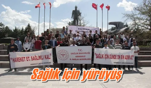 Sağlık için yürüyüş