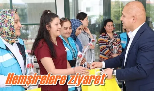 Hemşirelere ziyaret