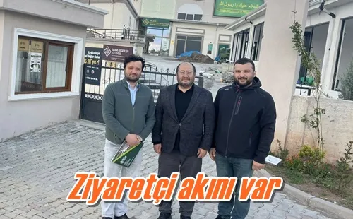 Ziyaretçi akını var