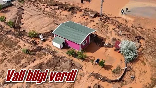 Vali bilgi verdi