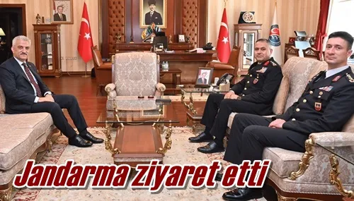 Jandarma ziyaret etti