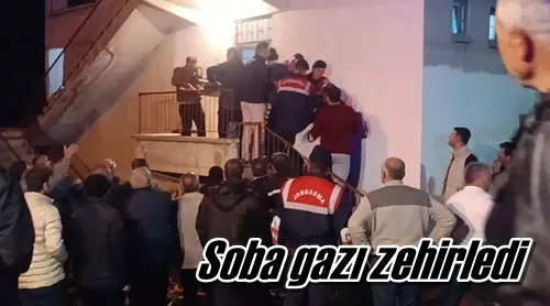 Soba gazı zehirledi