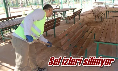 Sel izleri siliniyor