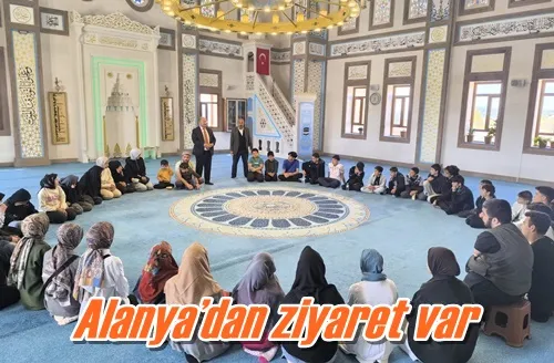 Alanya’dan ziyaret var