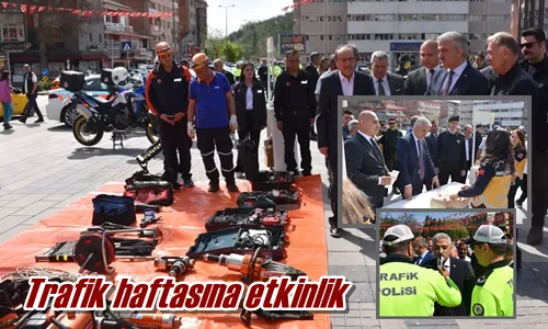 Trafik haftasına etkinlik