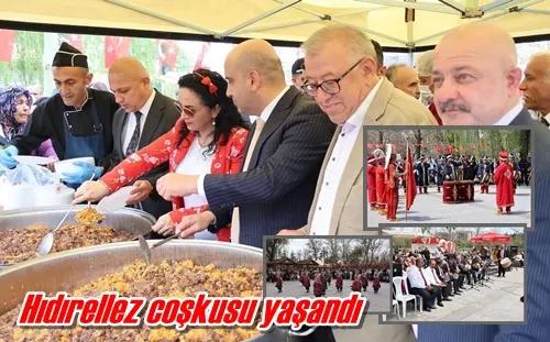 Hıdırellez coşkusu yaşandı