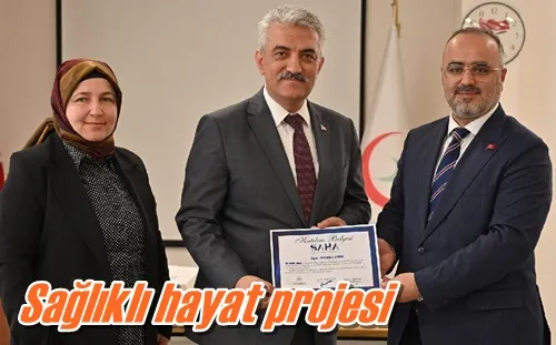 Sağlıklı hayat projesi
