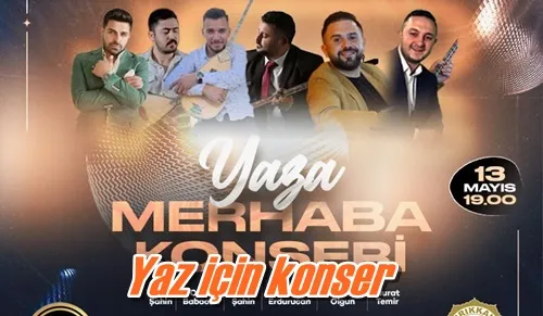 Yaz için konser