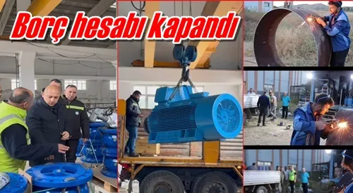 Borç hesabı kapandı