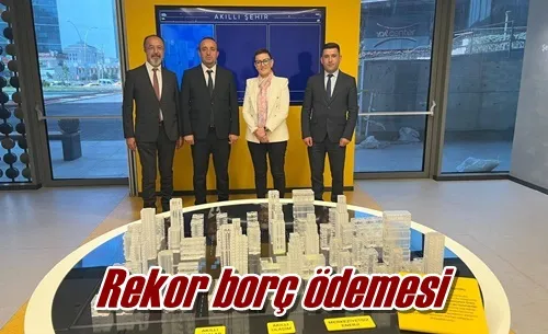 Rekor borç ödemesi