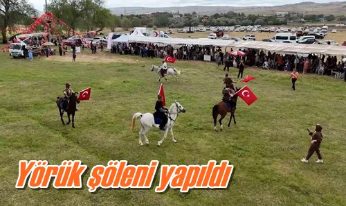 Yörük şöleni yapıldı