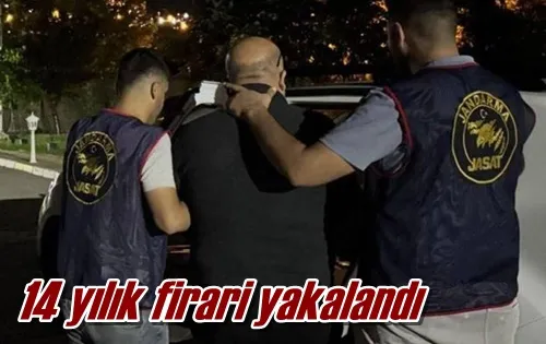 14 yılık firari yakalandı