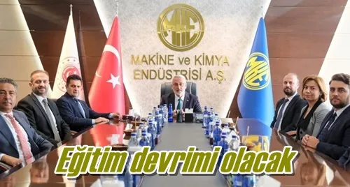Eğitim devrimi olacak