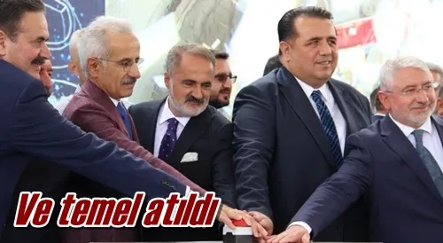 Ve temel atıldı